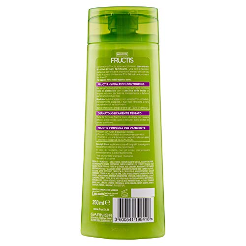 Garnier Fructis Hydra Rizos Champú para Cabello de Mossi Rizos 250 ml