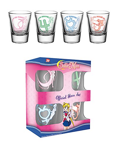 GB Eye Ltd, Sailor Moon, Personajes, Shot Glasses