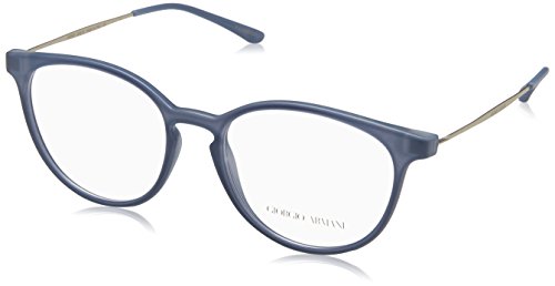 Giorgio Armani 0AR7140, Monturas de Gafas para Mujer, Matte Azure, 51