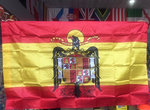 Gran Bandera de España Franco150 x 90 cm Satén Durobol Flag