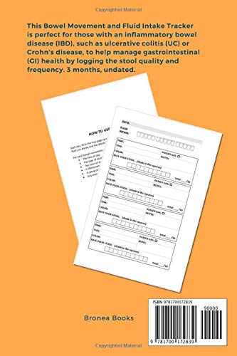 Handle Your Crap! Bowel Movement and Fluid Intake Tracker: Orange Daily Stool Log Journal, 3 Months Undated