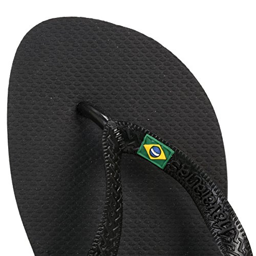 Havaianas Brasil, Chanclas Unisex Adulto, Negro (Black), 43/44 EU