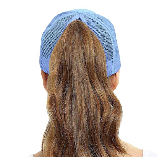 heekpek Gorra de Béisbol Casual Hats Hip-Hop Sombrero Sol al Aire Libre Tenis Deporte Golf Verano para Hombre Mujer Chico Media Tejido de Transpirable