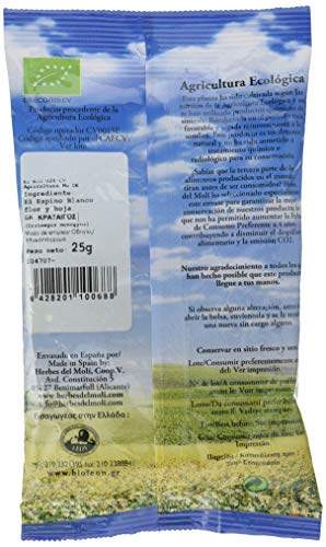 Herbes Del Espino Blanco Flor Y Hoja Eco 25 Gramos Envase - 100 g