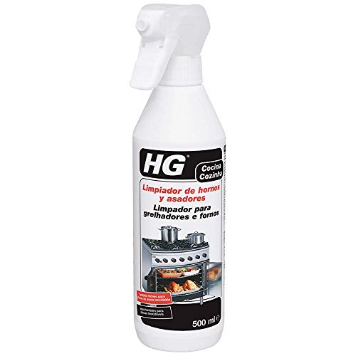 HG 138050130 asadores 500 ml-eficaz Limpiador de hornos Que Elimina la Grasa apelmazada y quemada