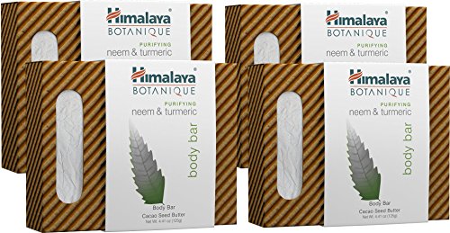 Himalaya Botanique Purifying Soaps (Neem, 4-Pack)