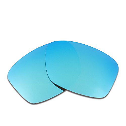 HKUCO Plus Mens Replacement Lenses For Oakley Jupiter Squared Sunglasses Blue Polarized