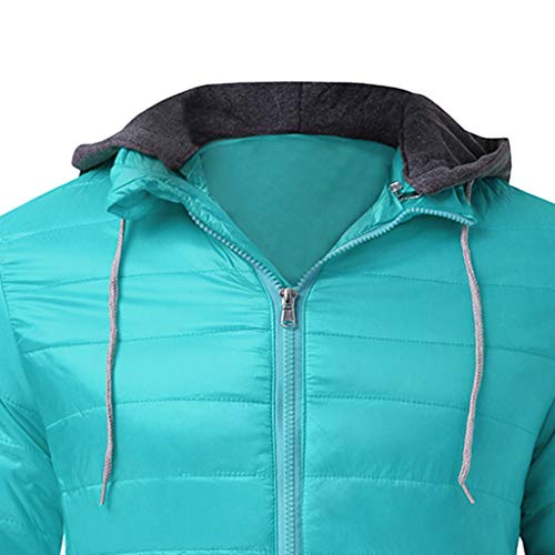 Hombre Softshell Chaqueta con Capucha Funciones Chaqueta Impermeable Cortaviento Transpirable Outdoor