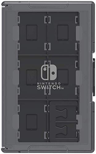 HORI - Estuche de juegos negro (Nintendo Switch)