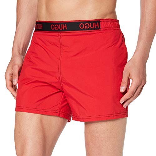 HUGO Abaco, Pantalones cortos Hombre, Rojo (Open Red 693), X-Large