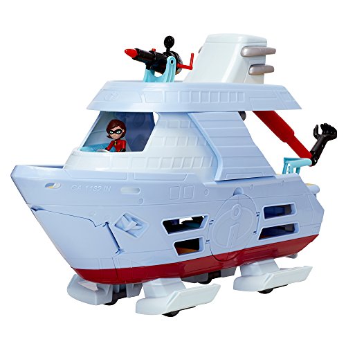 Incredibles 2- Set Barco Los Increíbles Accesorios, Multicolor (Jakks Pacific UK 76869-1-PLY)