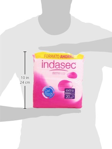 Indasec Dermoseda Compresa Incontinencia Extra - 20 Unidades