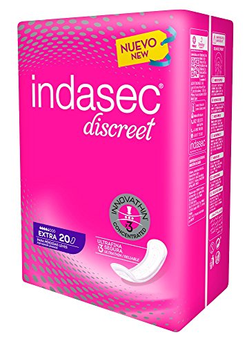 Indasec Dermoseda Compresa Incontinencia Extra - 20 Unidades