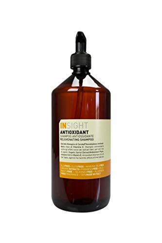 INSIGHT CHAMPÚ ANTIOXIDANTE Para todo tipo de cabello Con Extracto Biológico de zanahoria 900 ml