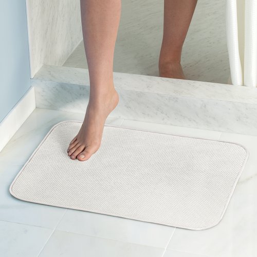 InterDesign iDry - Tapete para Ducha, 46 x 61 cm, Color Blanco