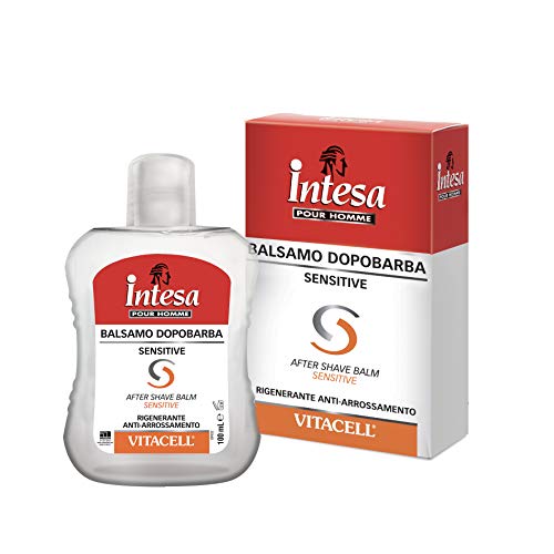 Intesa Pour Homme Vitacell - Bálsamo sensible para después del afeitado, 100 ml, 1 unidad