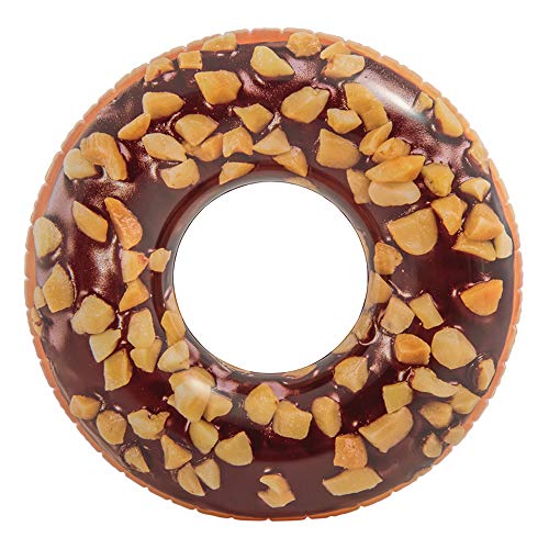 Intex 56262NP - Rueda hinchable Donut chocolate 114 cm diámetro