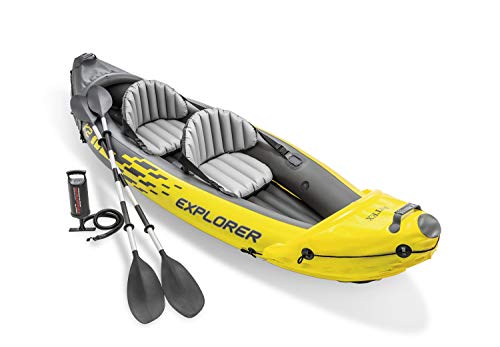 Intex 68307NP - Kayak hinchable Explorer K2 con 2 remos 312 x 91 x 51cm