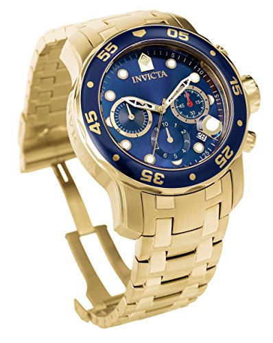 Invicta 0073 Pro Diver - Scuba Reloj para Hombre acero inoxidable Cuarzo Esfera azul