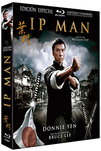 Ip Man BLU RAY Edición Especial Numeraday Limitada con Funda y 8 Postales 2008 (Yi dai zong shi Ye Wen) (The Legend of Yip Man) [Blu-ray]