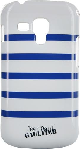 Jean Paul Gaultier - Carcasa para Samsung Galaxy Trend S7560, diseño Marinero, Color Blanco y Azul