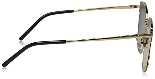 Jimmy Choo NILE/S 2M XMG 63 Gafas de sol, Dorado (Gdblkanimali/Bw Black Brown), Mujer