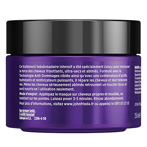 JOHN FRIEDA Frizz Ease Réparation Miracle Masque Intensif 250 ml