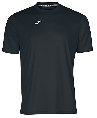 Joma Combi Camiseta Manga Corta, Hombre, Negro, M