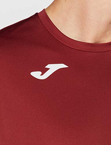 Joma Combi Camisetas Equip. M/C, Hombre, Burdeos, L