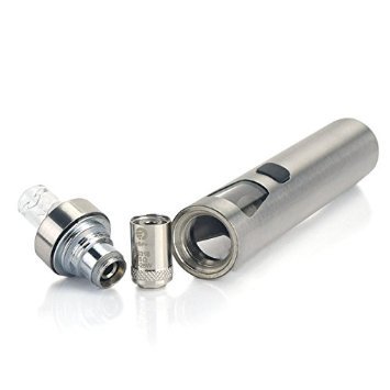 Joyetech eGo AIO (All-In-One) Kit de Inicio/E-Cigarette - Batería Recargable de 1500mAh, 2 ml "Cubis" A Prueba de Fugas Clearomizer Atomizador - Seguro Para Niños. (Plateado)