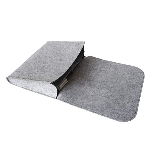 JoyRolly Bolso Colgante Organizador de mesita de Noche Gris Bolso de Almacenamiento para Libros, teléfono, Gafas, Juguetes, revistas-27x22x8 cm (Gris) Gray Without Holes