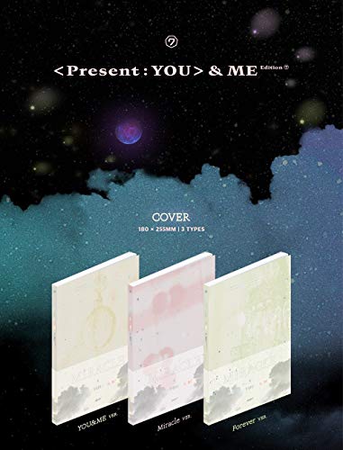 JYP GOT7 – Regalo: edición You & Me [You&ME+Miracle+Forever Set de 3 CD + Libro de Fotos + 3 ventajas de precontrol + 3 pósteres plegados + un Conjunto de Tarjetas fotográficas adicionales.