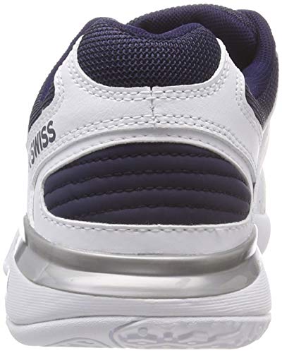 K-Swiss Performance KS Tfw Receiver IV Omni, Zapatillas de Tenis para Hombre, Blanco (White/Navy 37), 45 EU