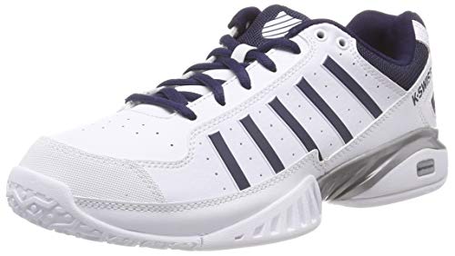 K-Swiss Performance KS Tfw Receiver IV Omni, Zapatillas de Tenis para Hombre, Blanco (White/Navy 37), 45 EU