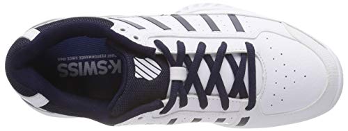 K-Swiss Performance KS Tfw Receiver IV Omni, Zapatillas de Tenis para Hombre, Blanco (White/Navy 37), 45 EU