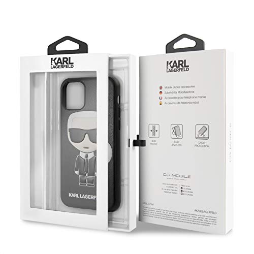 Karl Lagerfeld KLHCN61IKPUBK - Carcasa para iPhone 11 Pro MAX, Color Negro