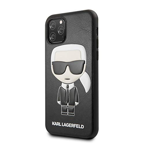 Karl Lagerfeld KLHCN61IKPUBK - Carcasa para iPhone 11 Pro MAX, Color Negro