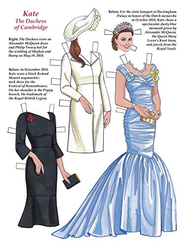 Kate and Meghan Paper Dolls