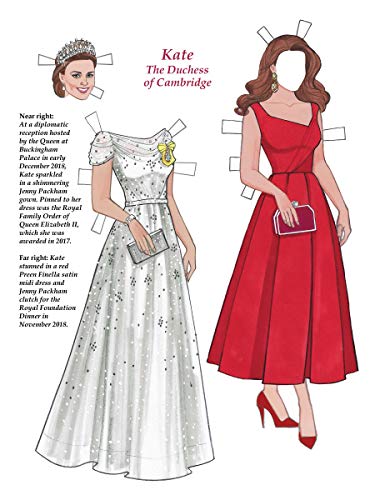 Kate and Meghan Paper Dolls