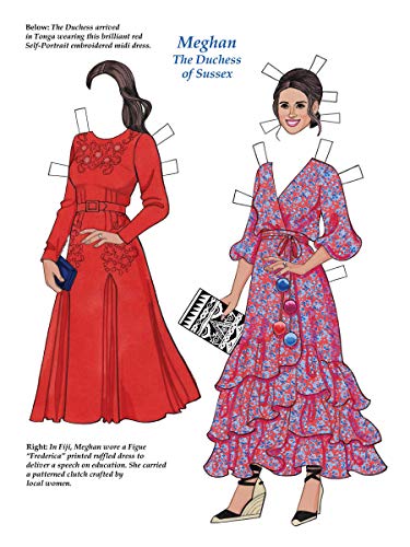 Kate and Meghan Paper Dolls