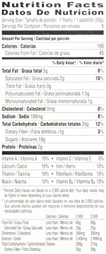 Kellogg's Frosted Chocolate Chip Cookie Dough Pop Tarts 400g