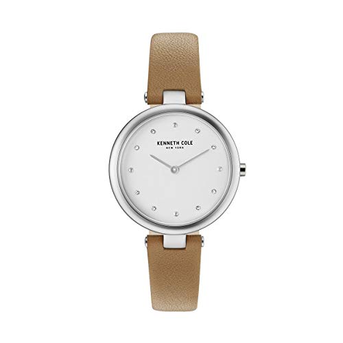 Kenneth Cole New York Mujer Reloj De Pulsera Analógico Cuarzo Piel kc50513001