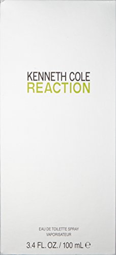 Kenneth Cole Reaction por Kenneth Cole para hombre. Eau de Toilette Spray de 3.4 oz