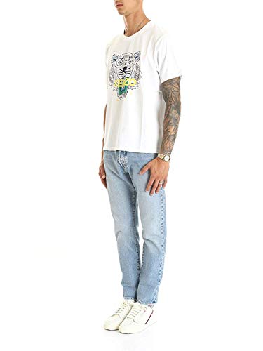 Kenzo Tiger Head Camiseta M Blanco