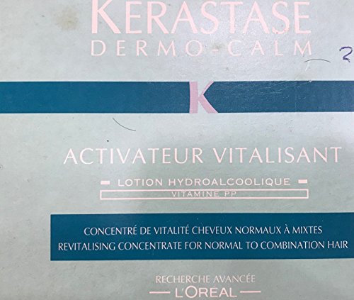 Kerastase Dermo Calm - Activador vibrador de vitamina PP Hair normal o mixto, 30 x 20 ml