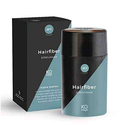 KÖ-HAIR Fibers Relleno para el cabello para un aumento del cabello Color avellana marrón