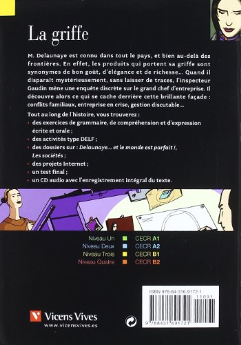 La Griffe. Auxiliar Alumno. Educacion Secundaria (Chat Noir. Lire Et S'entrainer) - 9788431691721