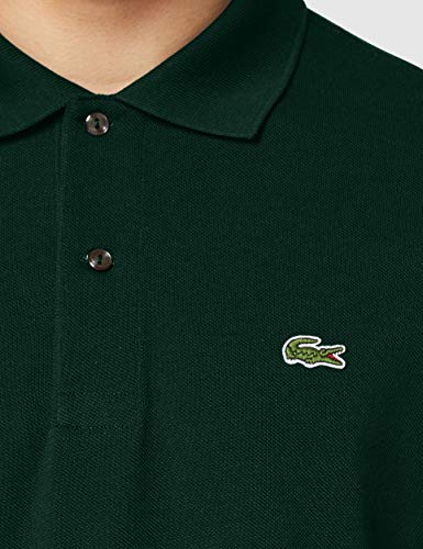 Lacoste L1212 Camiseta Polo, Verde (Sinople), L para Hombre