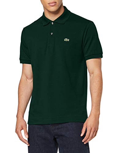 Lacoste L1212 Camiseta Polo, Verde (Sinople), L para Hombre