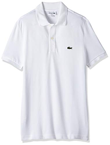 Lacoste PH4012, Polo Para Hombre, Blanco (Blanc), Small (Talla del fabricante: 3)